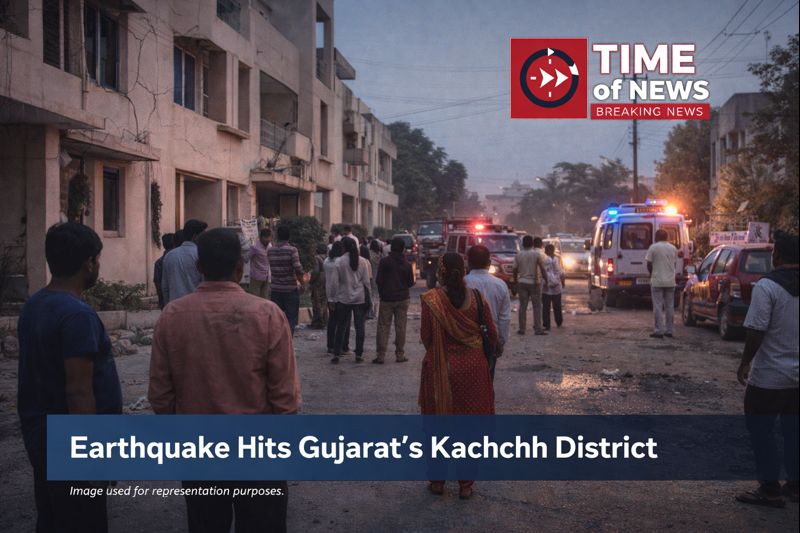 Earthquake Hits Gujarat’s Kachchh District, Tremors Felt Across Region